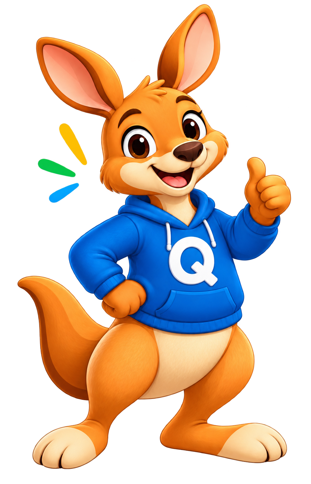 QUESTaRoo kangaroo learning mascot